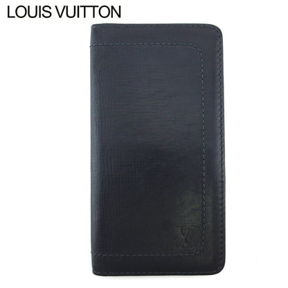 LOUIS VUITTON Bill Compartment M97020 gray gray black Porte Valeurs Cartes Credit