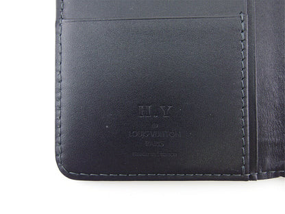 LOUIS VUITTON Bill Compartment M97020 gray gray black Porte Valeurs Cartes Credit