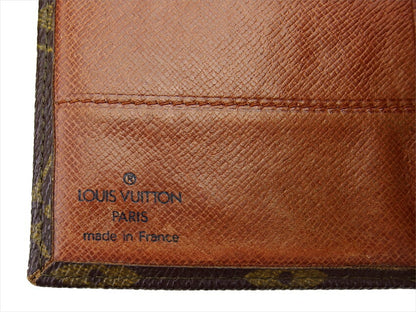 LOUIS VUITTON Bifold Wallet M61660 Brown beige Portonebier