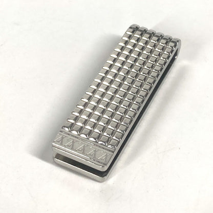 LOUIS VUITTON Money clip M65061 metal Silver Pansavier digits mens Used Authentic