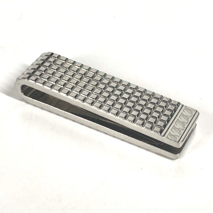 LOUIS VUITTON Money clip M65061 metal Silver Pansavier digits mens Used Authentic