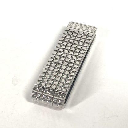 LOUIS VUITTON Money clip M65061 metal Silver Pansavier digits mens Used Authentic