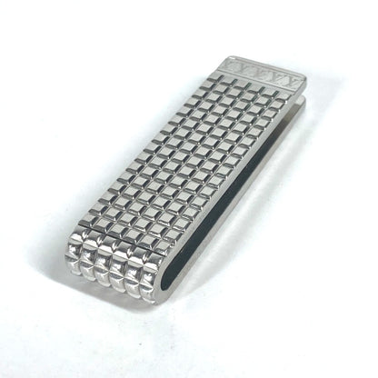 LOUIS VUITTON Money clip M65061 metal Silver Pansavier digits mens Used Authentic