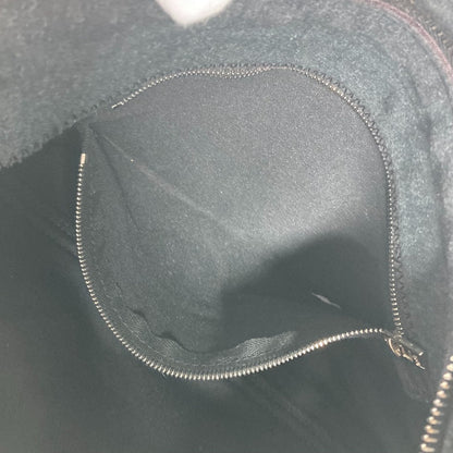 FENDI Shoulder Bag Jersey gray Mamma Bucket logo