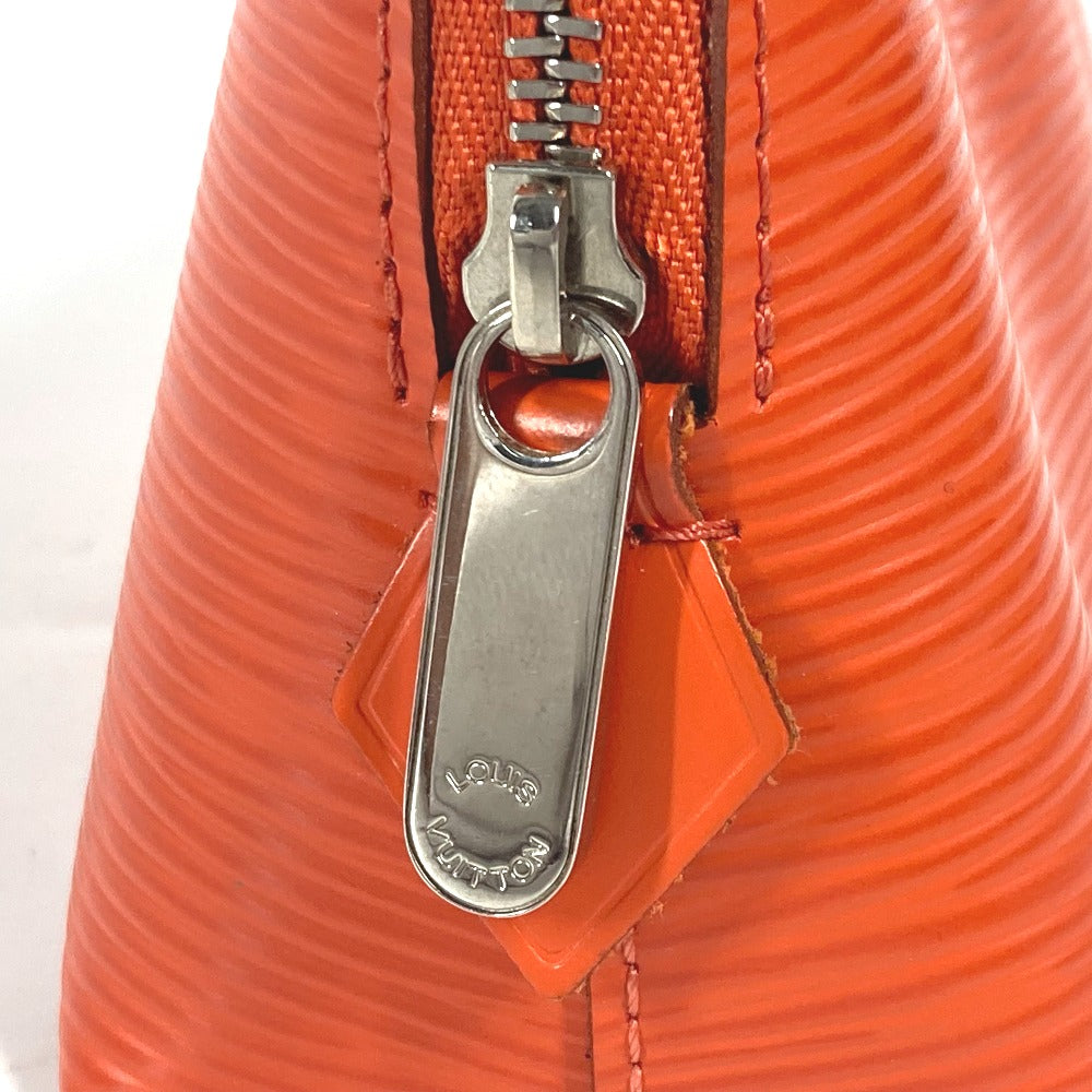 LOUIS VUITTON Cosmetics Pouch M40642 Epi Leather Orange Epi Pochette Cosmetic PM