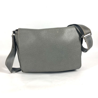 LOUIS VUITTON Shoulder Bag M32623 Taiga Leather gray Taiga Roman MM