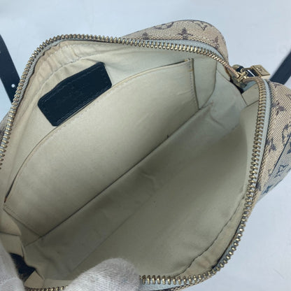 LOUIS VUITTON Shoulder Bag N41127 Damier Jean Canvas Navy Damier Jean Petite message