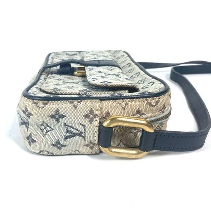 LOUIS VUITTON Shoulder Bag N41127 Damier Jean Canvas Navy Damier Jean Petite message
