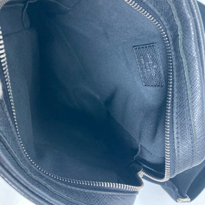 LOUIS VUITTON Shoulder Bag M32462 Taiga Leather black Taiga Dimitri