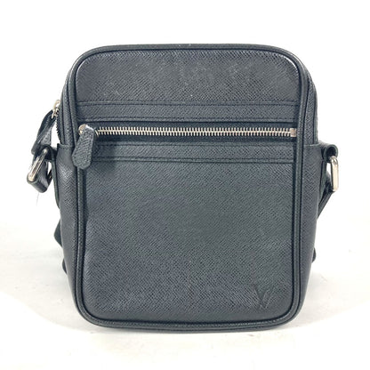 LOUIS VUITTON Shoulder Bag M32462 Taiga Leather black Taiga Dimitri
