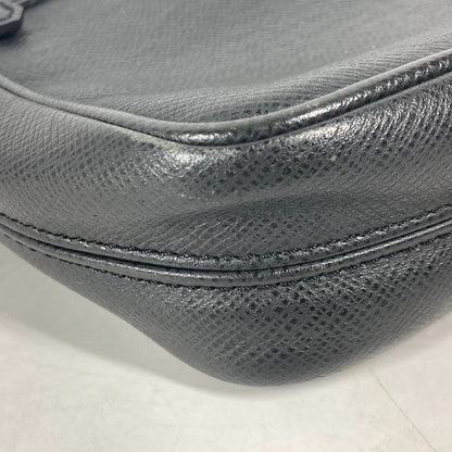 LOUIS VUITTON Shoulder Bag M32462 Taiga Leather black Taiga Dimitri