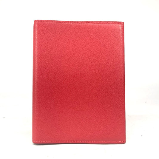 LOUIS VUITTON Notebook cover M58151 , Veau Cashmere Leather Red Couverture Carnet PM