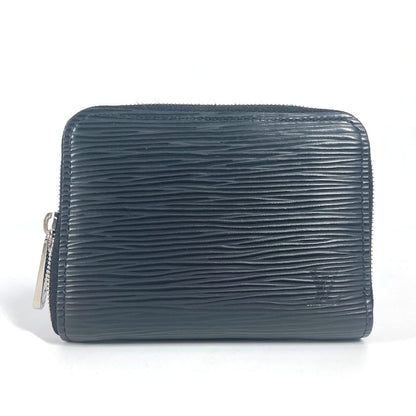 LOUIS VUITTON Coin case M60152 Epi Leather black Epi Zippy Coin Perth