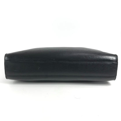 LOUIS VUITTON Business bag M54032 Epi Leather black Epi Bassano MM