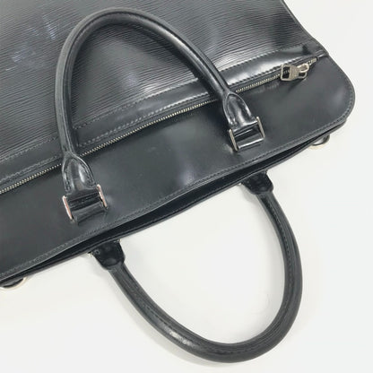 LOUIS VUITTON Business bag M54032 Epi Leather black Epi Bassano MM