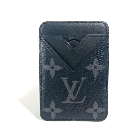 LOUIS VUITTON Card Case M12602 Monogram Eclipse Canvas black Monogram Eclipse Porto Cult Magnet