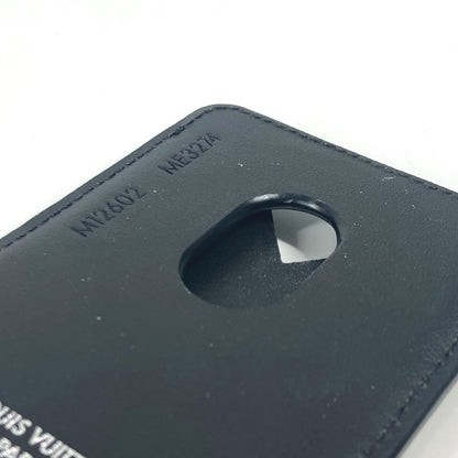 LOUIS VUITTON Card Case M12602 Monogram Eclipse Canvas black Monogram Eclipse Porto Cult Magnet
