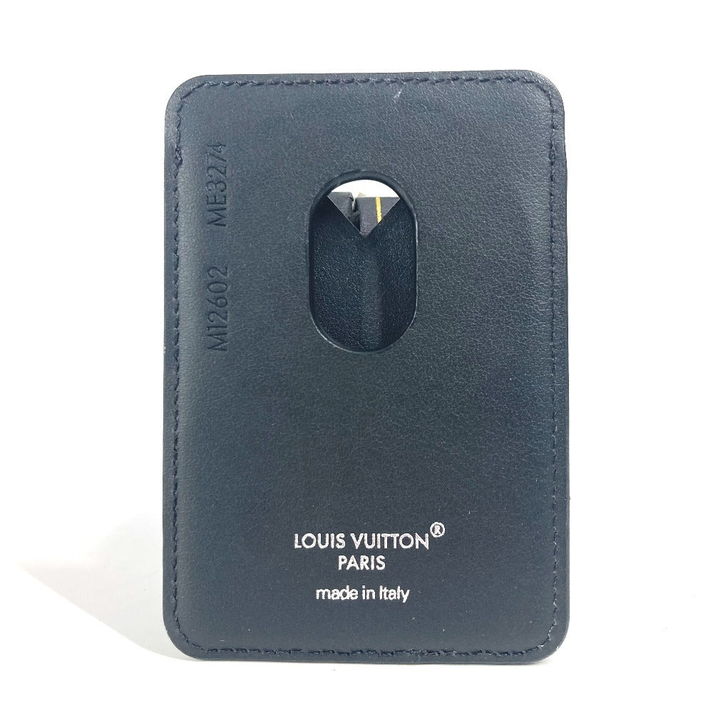 LOUIS VUITTON Card Case M12602 Monogram Eclipse Canvas black Monogram Eclipse Porto Cult Magnet