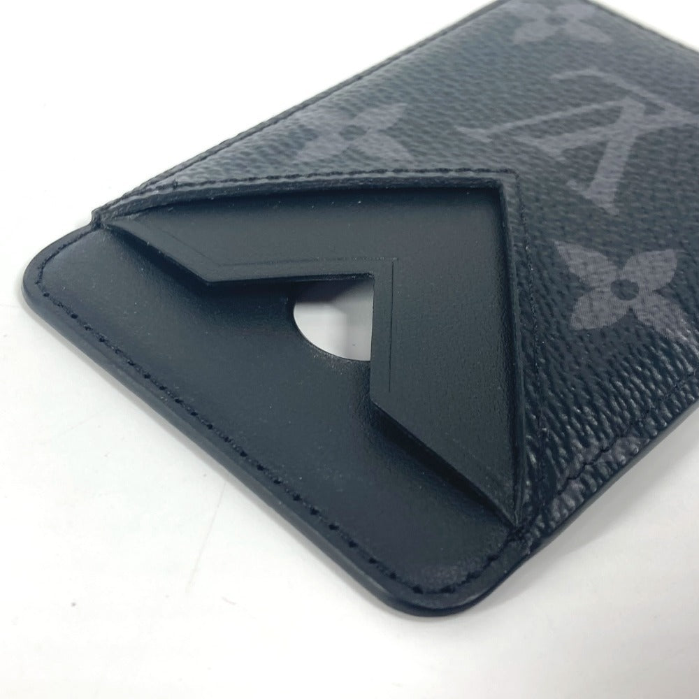 LOUIS VUITTON Card Case M12602 Monogram Eclipse Canvas black Monogram Eclipse Porto Cult Magnet