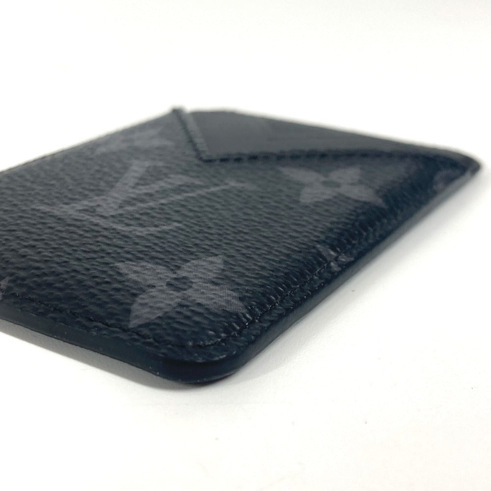 LOUIS VUITTON Card Case M12602 Monogram Eclipse Canvas black Monogram Eclipse Porto Cult Magnet