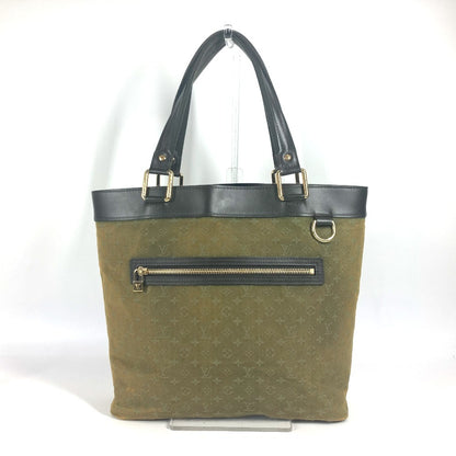 LOUIS VUITTON Shoulder Bag M92681 Monogram mini canvas khaki Monogram mini Lucille GM