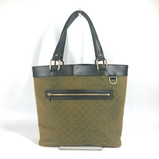 LOUIS VUITTON Shoulder Bag M92681 Monogram mini canvas khaki Monogram mini Lucille GM