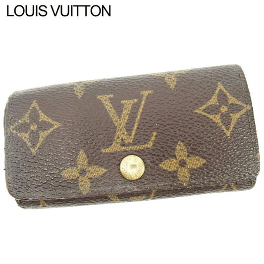LOUIS VUITTON Key case Key holder M62631 Brown Multicles4