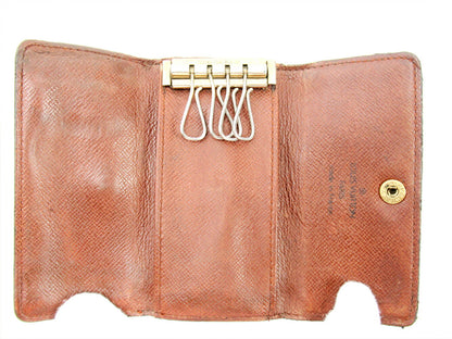 LOUIS VUITTON Key case Key holder M62631 Brown Multicles4