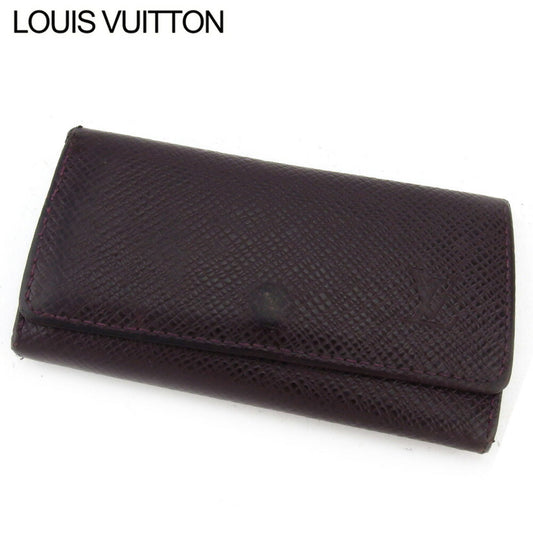 LOUIS VUITTON Key case Key holder M30526 Bordeaux /Multicles4