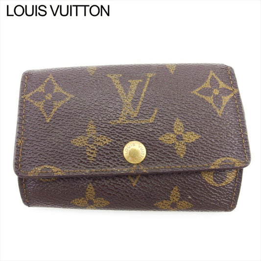 LOUIS VUITTON Key case Key holder M62630 Brown beige gold Multicles6