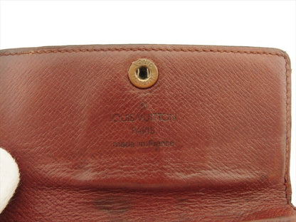 LOUIS VUITTON Key case Key holder M62630 Brown beige gold Multicles6