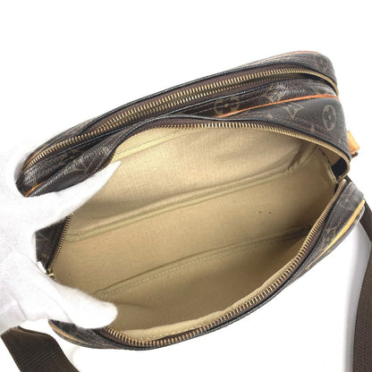 LOUIS VUITTON Shoulder Bag M45254 Monogram canvas Brown Monogram Reporter PM