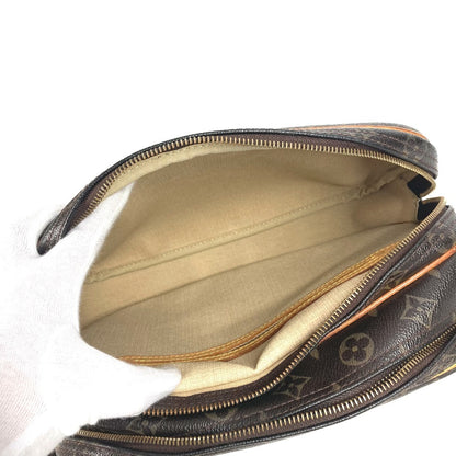 LOUIS VUITTON Shoulder Bag M45254 Monogram canvas Brown Monogram Reporter PM