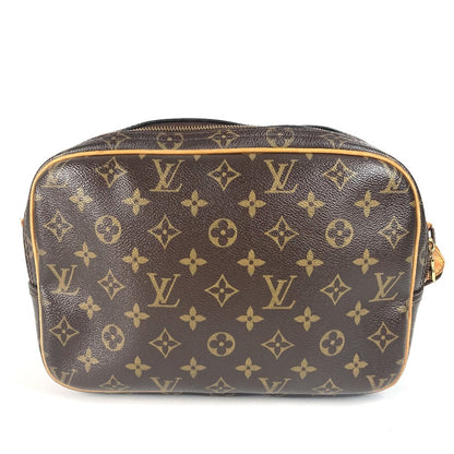 LOUIS VUITTON Shoulder Bag M45254 Monogram canvas Brown Monogram Reporter PM
