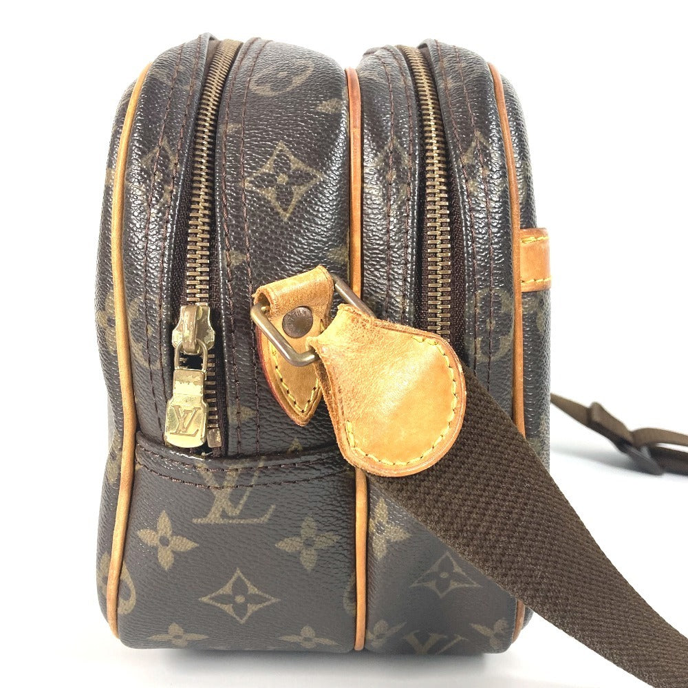 LOUIS VUITTON Shoulder Bag M45254 Monogram canvas Brown Monogram Reporter PM