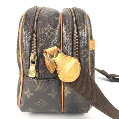 LOUIS VUITTON Shoulder Bag M45254 Monogram canvas Brown Monogram Reporter PM