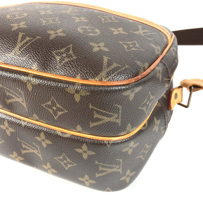 LOUIS VUITTON Shoulder Bag M45254 Monogram canvas Brown Monogram Reporter PM