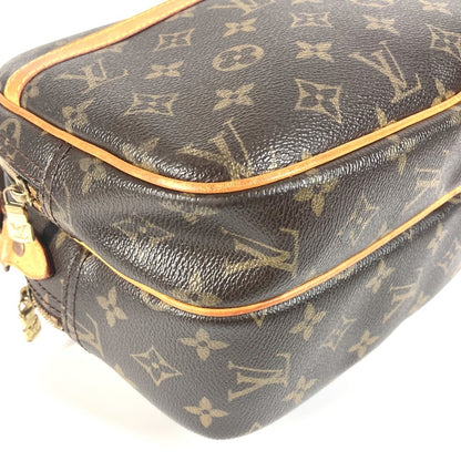 LOUIS VUITTON Shoulder Bag M45254 Monogram canvas Brown Monogram Reporter PM