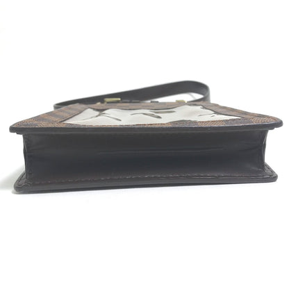 LOUIS VUITTON Shoulder Bag N45271 Damier canvas Brown Damier Portello