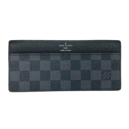 LOUIS VUITTON Card Case Damier Grafitto Canvas black Damier Grafitte