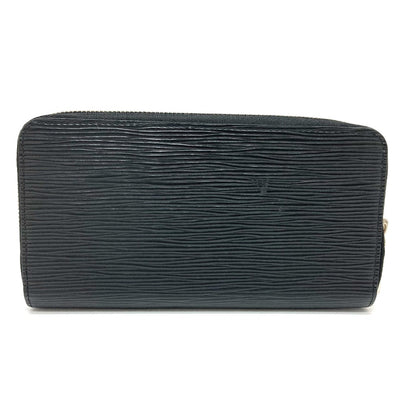 LOUIS VUITTON Long Wallet Purse M64838 Epi Leather black Epi Zippy wallet