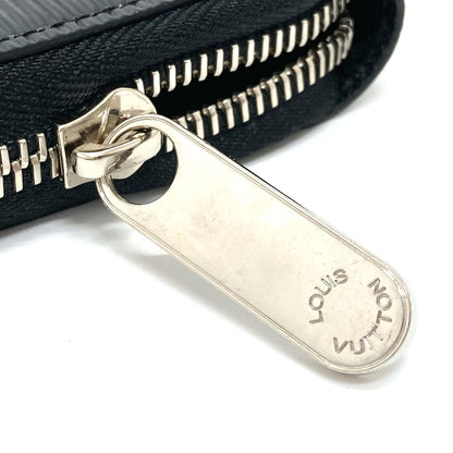 LOUIS VUITTON Long Wallet Purse M64838 Epi Leather black Epi Zippy wallet