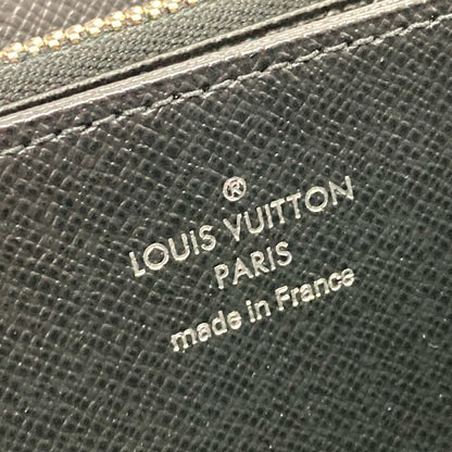 LOUIS VUITTON Long Wallet Purse M64838 Epi Leather black Epi Zippy wallet