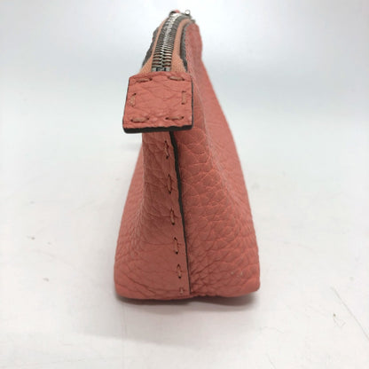 FENDI Pouch 8N0114 leather pink Celeria