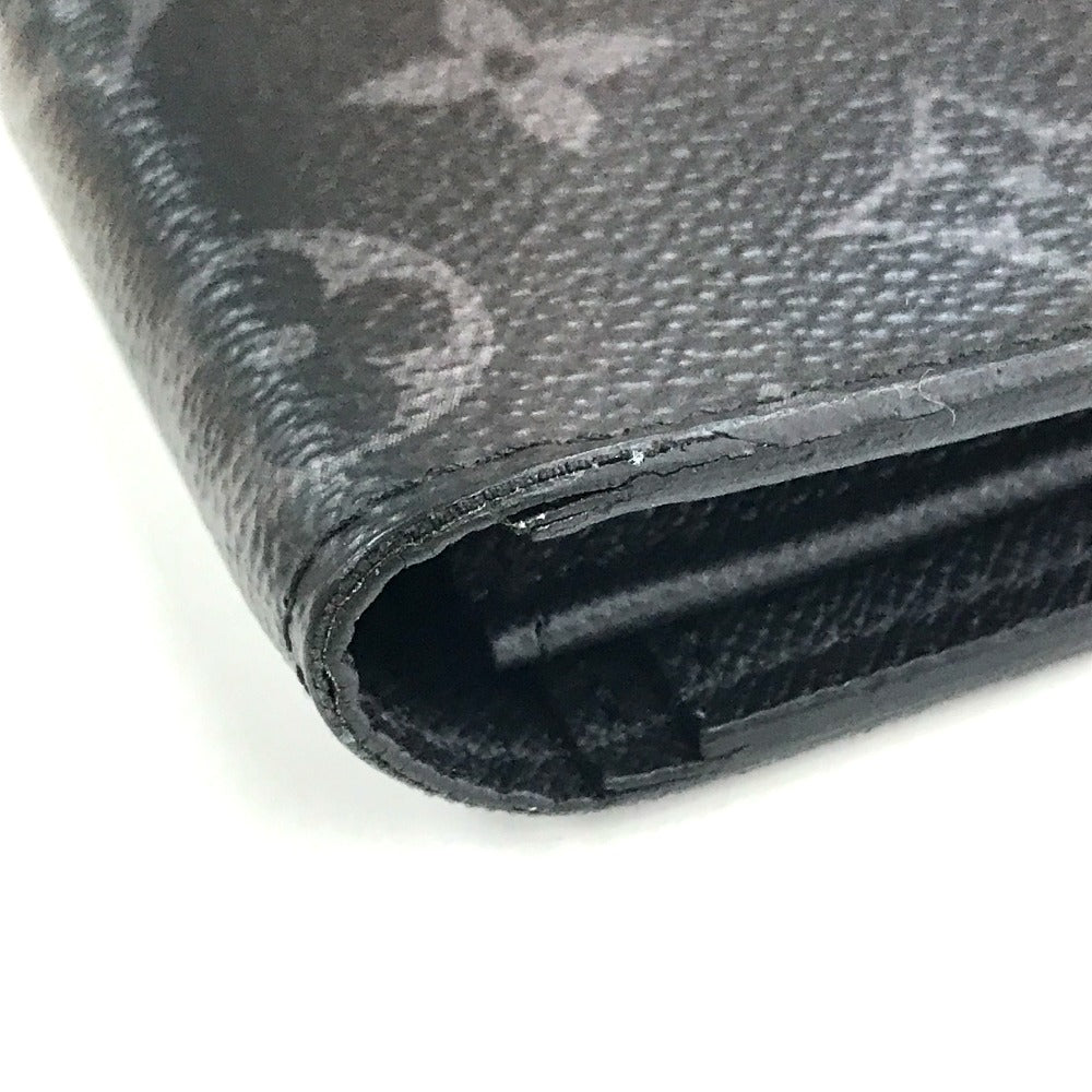 LOUIS VUITTON Long Wallet Purse M61697 Monogram Eclipse Canvas black Monogram Eclipse Portefeuille Braza