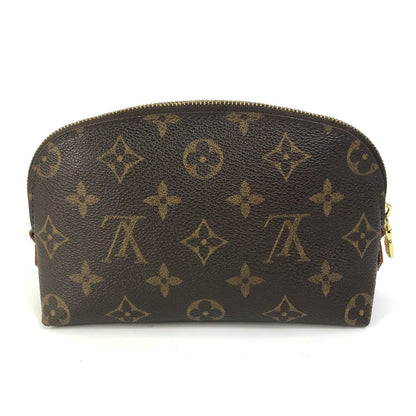 LOUIS VUITTON Pouch M47515 Monogram canvas Brown Monogram Pochette Cosmetic Women Used Authentic