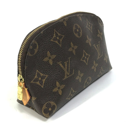 LOUIS VUITTON Pouch M47515 Monogram canvas Brown Monogram Pochette Cosmetic Women Used Authentic