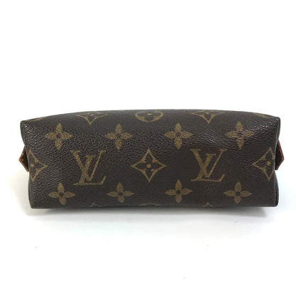 LOUIS VUITTON Pouch M47515 Monogram canvas Brown Monogram Pochette Cosmetic Women Used Authentic
