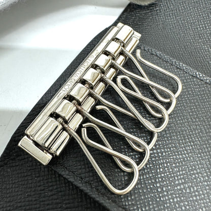 LOUIS VUITTON Key case Key holder  N62662 Damier Grafitto Canvas black Damier Grafitte Multicles6