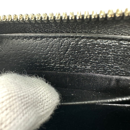 GUCCI Coin case 657587 leather black GG Off the grid